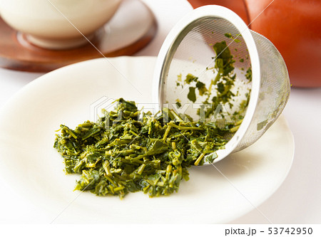茶がら 茶葉 緑茶 日本茶 再利用 茶殻 茶がら 茶葉 緑茶 日本茶 再利用 茶殻 53742950