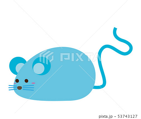ねずみ ねずみ年 年 年賀状 イラストのイラスト素材