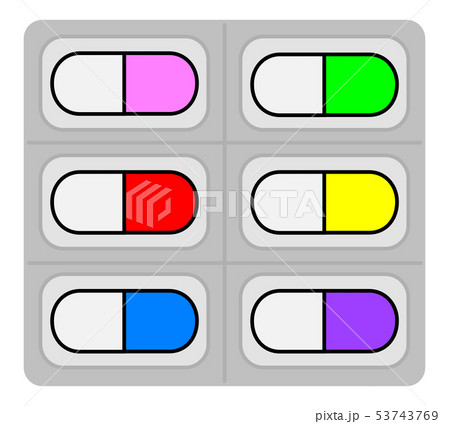 カプセル薬 53743769