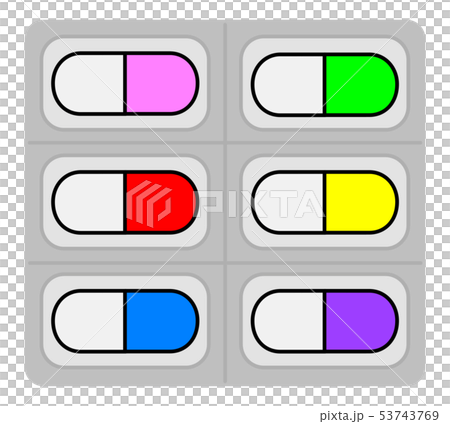 カプセル薬 53743769