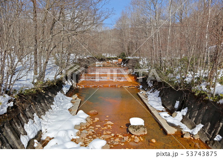 北海道壮瞥町の弁景川 北海道壮瞥町の弁景川 53743875