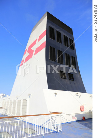 新日本海フェリー、あざれあの煙突。 53743973