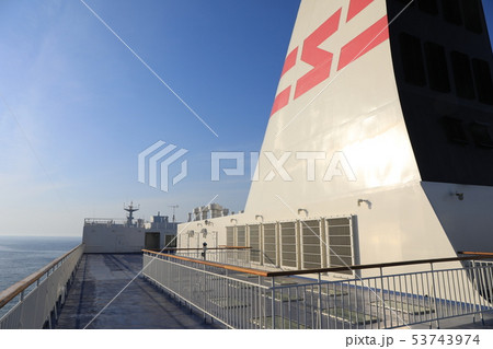 新日本海フェリー、あざれあの煙突。 53743974