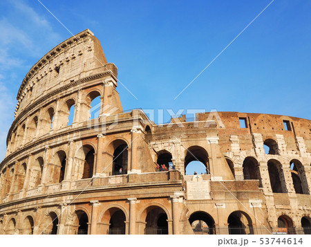 Colosseum, World Heritage of Italy With the 53744614