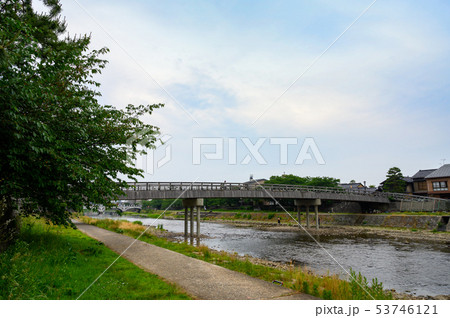 石川県金沢市　ひがし・主計町茶屋街　梅の橋 53746121