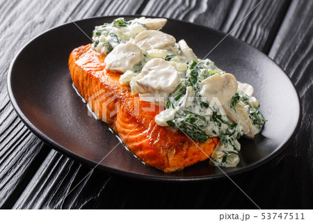 Italian salmon fillet recipe consists of topped Italian salmon fillet recipe consists of topped 53747511