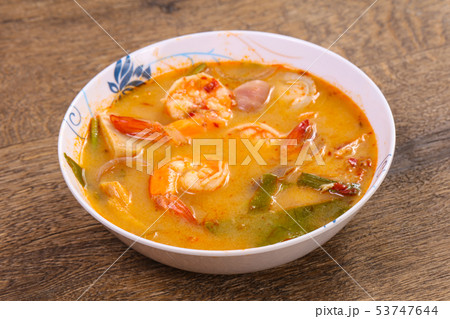 Famous Thai Tom Yam soup 53747644