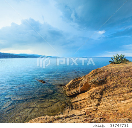 Aegean coast, Sithonia, Greece. 53747751