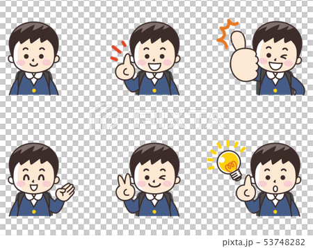 小学生の男の子セット01 53748282