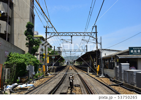 川西市　駅と街並み 53750265