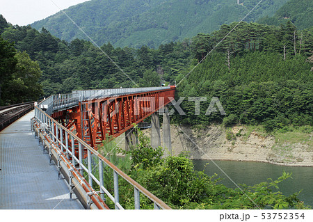 大井川鉄道井川線アプト式電車レインボーブリッジ 大井川鉄道井川線アプト式電車レインボーブリッジ 53752354