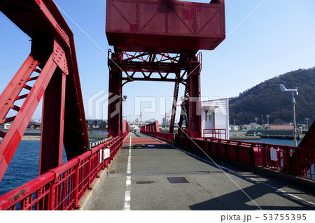 大洲市にある通称赤橋 長浜大橋 大洲市にある通称赤橋 長浜大橋 53755395