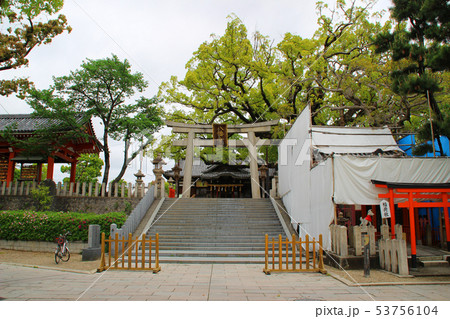百舌鳥八幡宮･入口/大阪府堺市北区百舌鳥赤畑町5丁 53756104