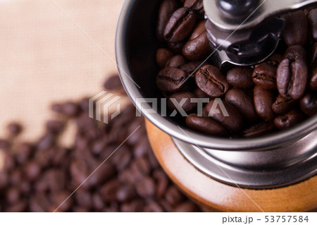 コーヒー豆　ミル 53757584