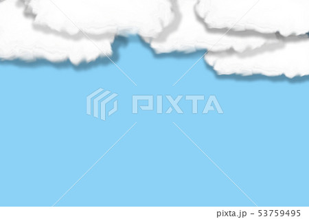 雲と空のイラスト 53759495