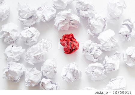 social pressure crumpled paper ball individual social pressure crumpled paper ball individual 53759915