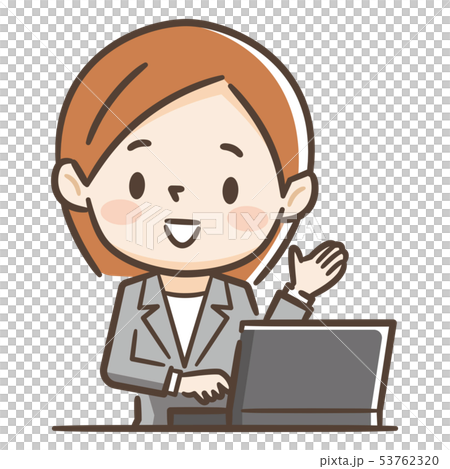 Female personal computer 53762320