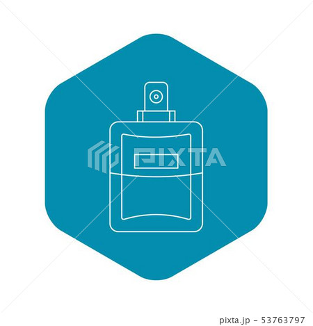 Perfume icon, outline style 53763797