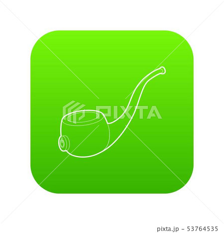 Vape pipe icon, outline style 53764535