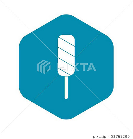 Ice Cream icon, simple style 53765299