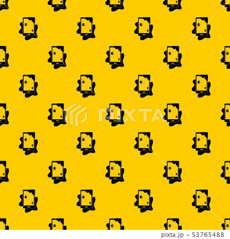 Wet phone pattern vector 53765488