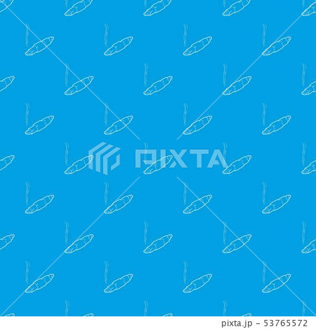 Marijuana joint pattern vector seamless blue 53765572