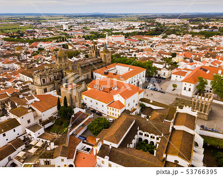 Cityscape of Evora town Cityscape of Evora town 53766395