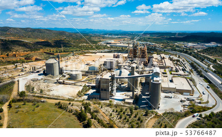 Cement plant in Bunol, Spain 53766487