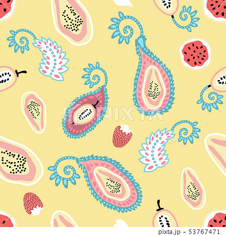 Beautiful paisley print. Beautiful paisley print. 53767471