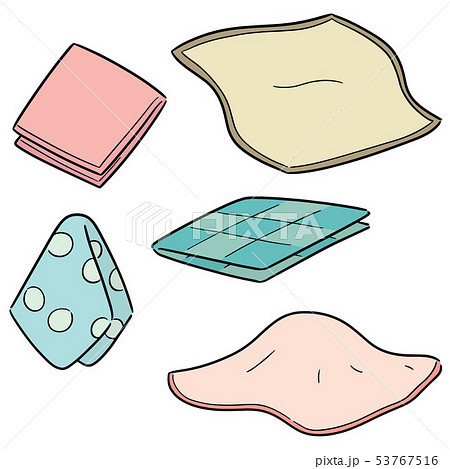 vector set of handkerchief vector set of handkerchief 53767516