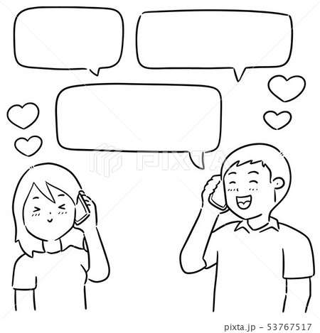 vector set of people talking vector set of people talking 53767517