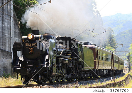 秩父鉄道C58 363牽引のSLパレオエクスプレス 秩父鉄道C58 363牽引のSLパレオエクスプレス 53767709