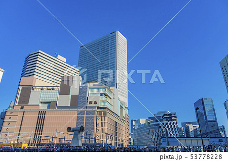 大阪　梅田　ビル群　　　　 53778228