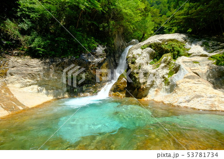 前鬼川の夏(奈良県吉野郡下北山村) 前鬼川の夏(奈良県吉野郡下北山村) 53781734