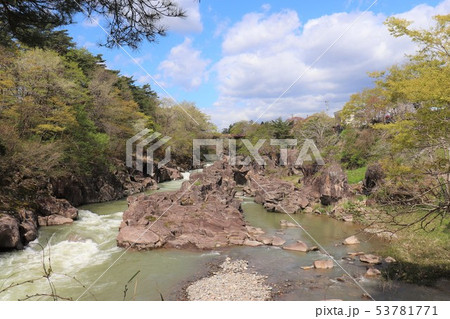 厳美渓（岩手県一関市） 53781771