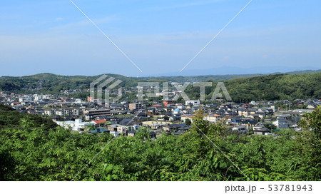 番所丘公園から見る阿久根市の街並み 番所丘公園から見る阿久根市の街並み 53781943