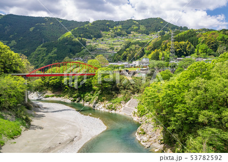 徳島県 祖谷渓 祖谷口 53782592
