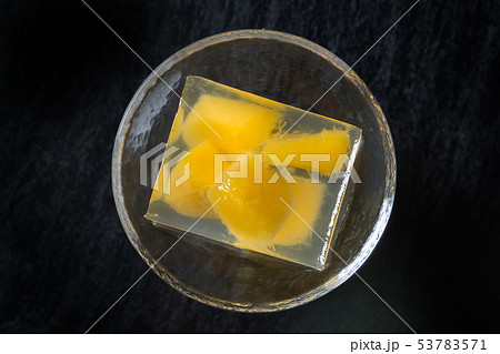 フルーツゼリー Colorful sweet delicious fruit jelly フルーツゼリー Colorful sweet delicious fruit jelly 53783571