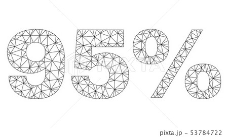 Polygonal Network 95 Text Caption 53784722