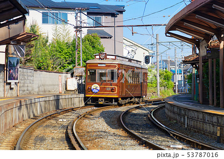 太秦広隆寺駅　列車　路面電車 53787016