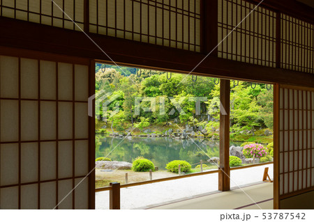 天龍寺　曹源池庭園　大方丈 53787542