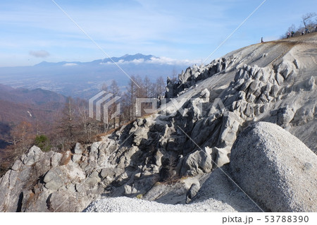 展望抜群、山梨県日向山登山 展望抜群、山梨県日向山登山 53788390