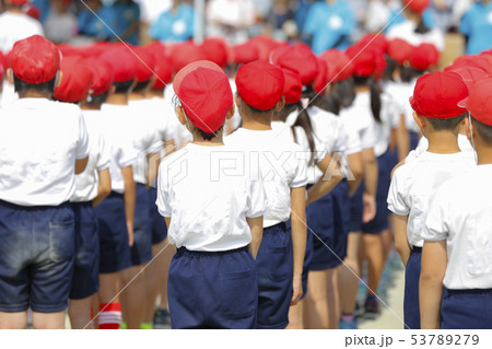 運動会の開会式・閉会式 運動会の開会式・閉会式 53789279