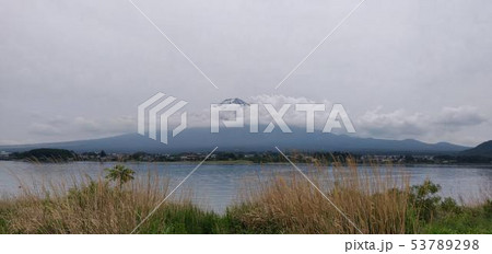 Mount Fuji from afar 53789298