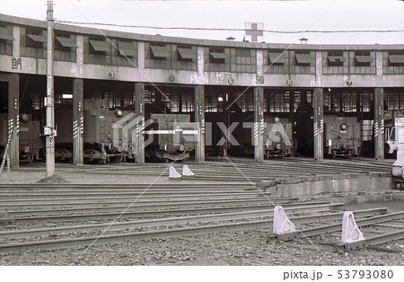 昭和44年 坂町機関区　羽越線と米坂線の蒸気機関車D51と9600とラッセル車 53793080