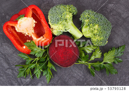 Natural fresh vegetables 53793128