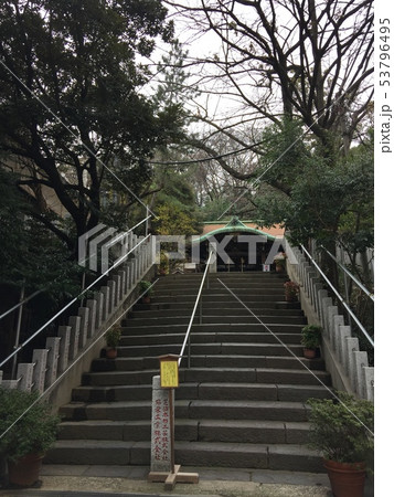 御田八幡神社 石段 53796495