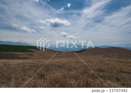 霧ヶ峰　富士見台からの景色 53797482