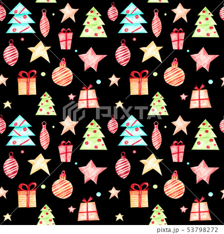 Festive Christmas pattern. Festive Christmas pattern. 53798272