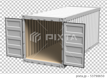 20 feet container - Stock Illustration [53798650] - PIXTA